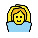 Person Gesturing Ok SVG Icon